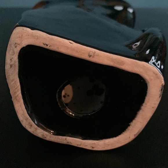 Vintage Mid Century Ceramic Shiny Glaze Female Figurine - Picture 7 of 13